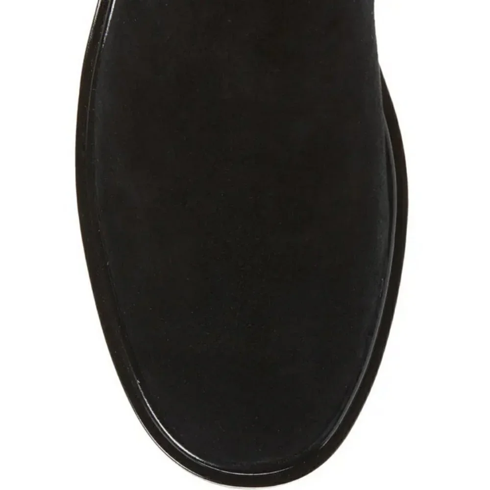 💕STUART WEITZMAN💕 Mara Over the Knee Boot ~ Black Suede 8.5 New Without Box